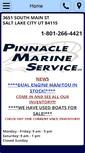 Mobile Screenshot of pinnaclemarineservice.com